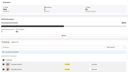 FAQ AI Lobstter screenshot