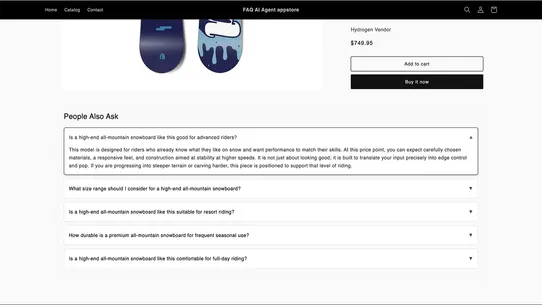 FAQ AI Lobstter screenshot