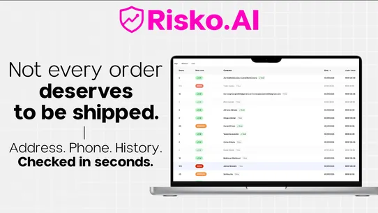 Risko – COD Risk Scanner screenshot