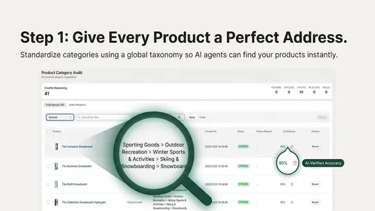 GEOly: Catalog Optimization screenshot