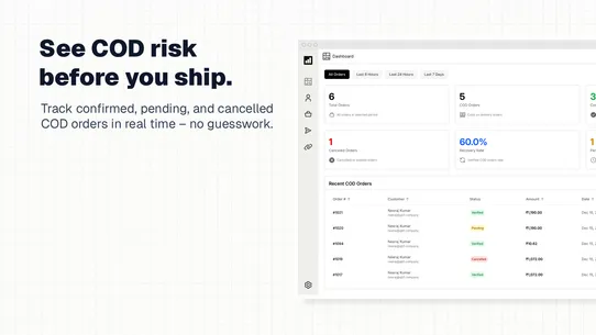 Level ‑ COD verification screenshot