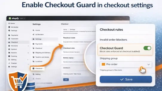 CheckoutGuard screenshot