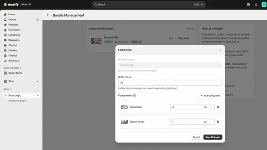 StockLogic screenshot