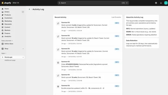 StockLogic screenshot
