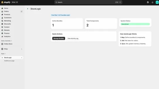 StockLogic screenshot