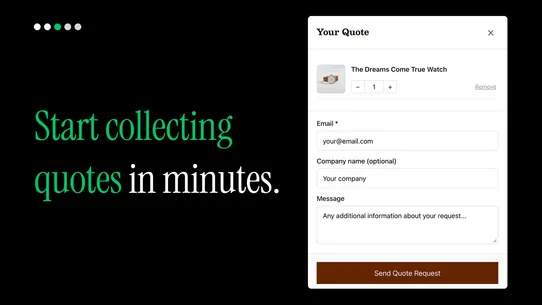 Price Hider: Quote to Order screenshot