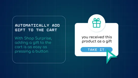 Shop Surprise Add Gift To Cart screenshot