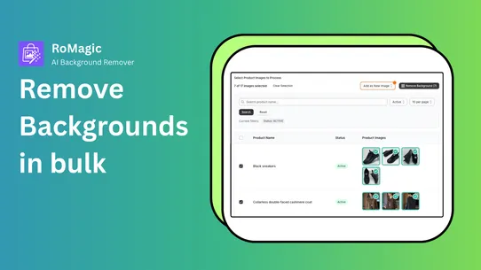 RoMagic AI Background Remover screenshot