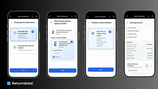 ReturnDotai: Return &amp; Exchange screenshot