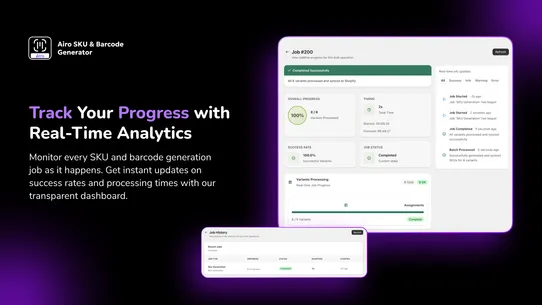 Airo SKU &amp; Barcode Generator screenshot