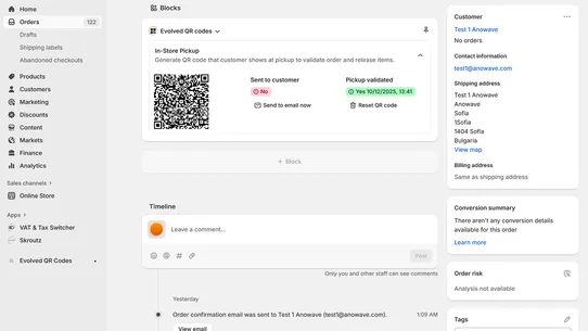 Evolved QR Codes screenshot