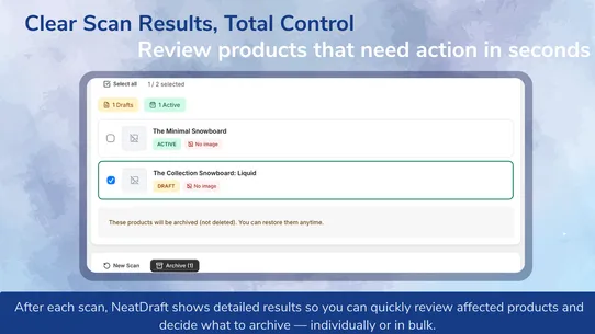 NeatDraft screenshot