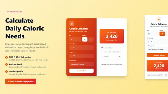 FitNumbers ‑ Body Calculators screenshot
