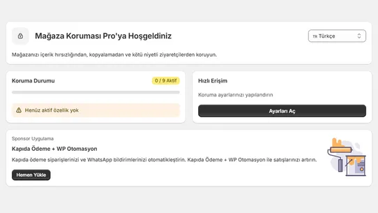 Mağaza Koruması Pro screenshot