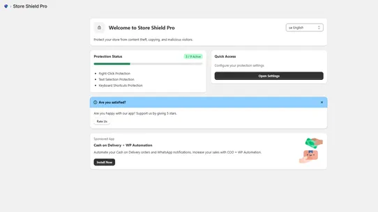 Store Protection Pro screenshot