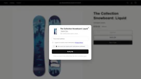 DemandLoop: Back in Stock screenshot