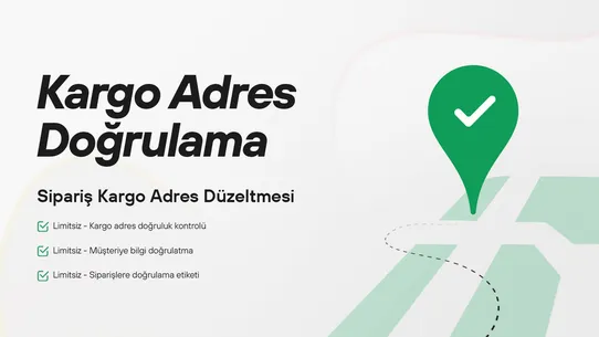 Kargo Adres Doğrulama screenshot
