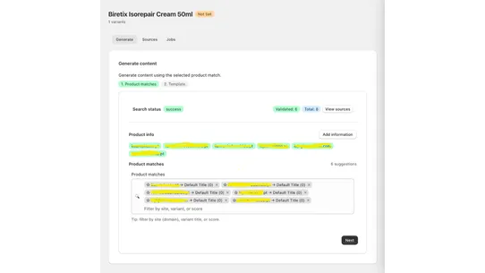 Intellecta ‑ AI Copywriter screenshot