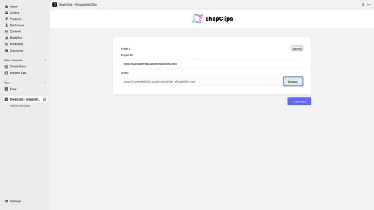 Shopclips Shoppable Videos UGC screenshot