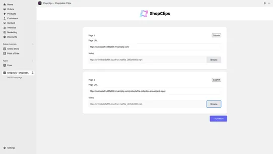 Shopclips Shoppable Videos UGC screenshot