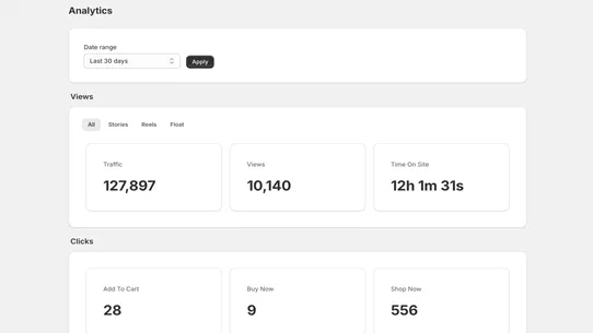 Reelv Shoppable Videos Reels screenshot