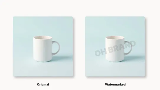 Oh: Product Image Watermark screenshot