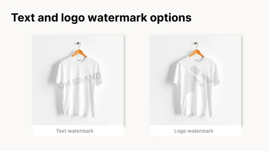 Oh: Product Image Watermark screenshot
