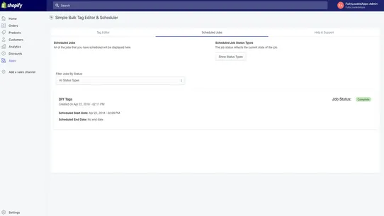 Simple Bulk Tag Editor screenshot
