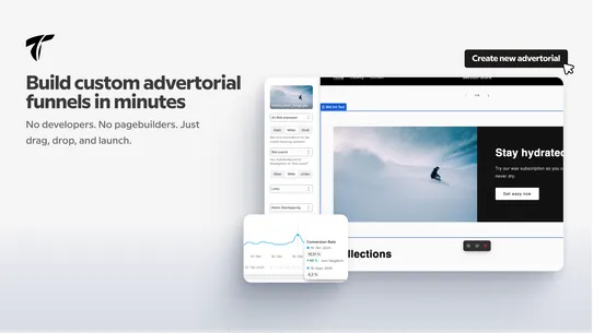 Temply | Advertorials &amp; Funnel screenshot