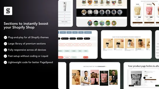 Sectionheroes ‑ Theme Sections screenshot