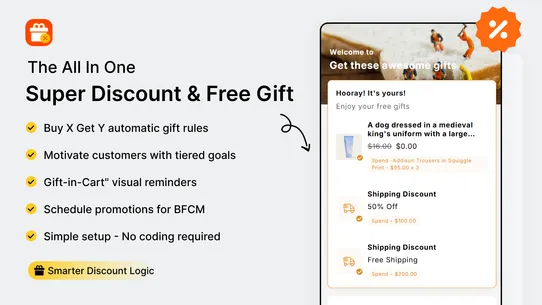 Super Discount &amp; Free Gift screenshot