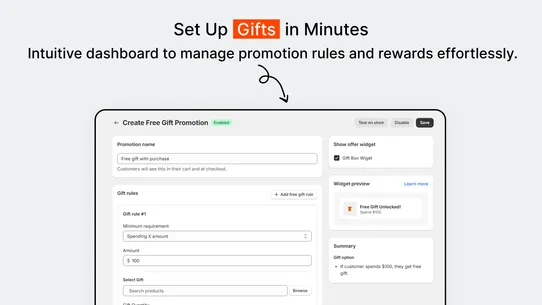 Super Discount &amp; Free Gift screenshot