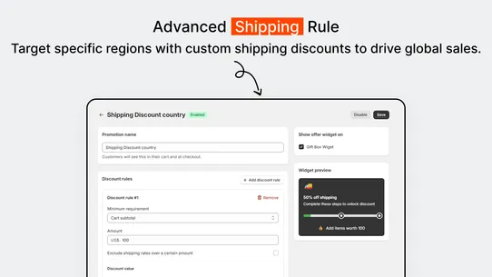 Super Discount &amp; Free Gift screenshot