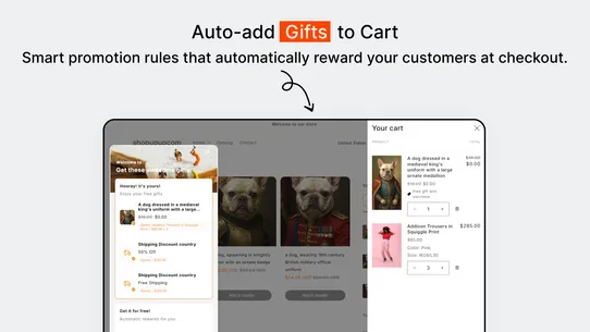 Super Discount &amp; Free Gift screenshot