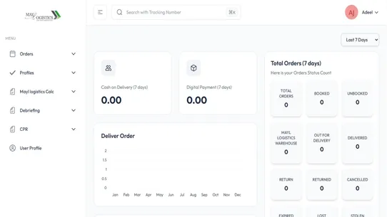 Mayl Logistics screenshot