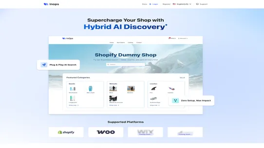 Inops – AI Search &amp; Discovery screenshot