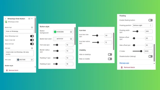 QuickChat Buy ‑ WhatsApp Order screenshot