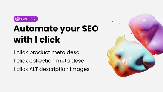 1 click AI SEO + meta + ALTS screenshot