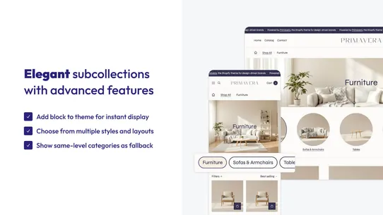 Ultra Categories &amp; Breadcrumbs screenshot