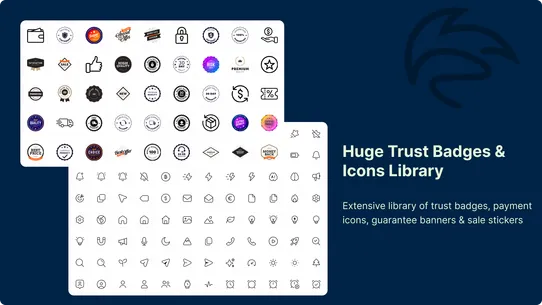 Sonic Trust Badges &amp; Icons screenshot