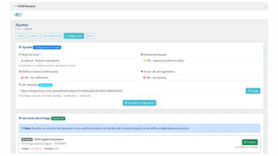 CCM Panamá screenshot