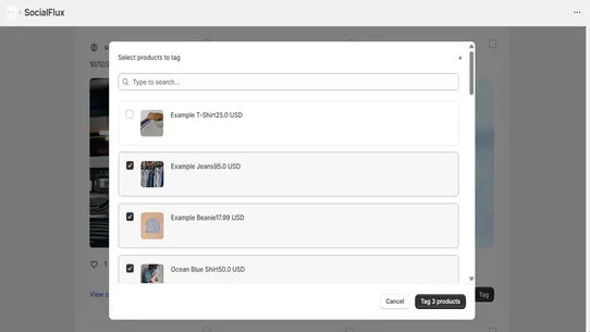 SocialFlux screenshot