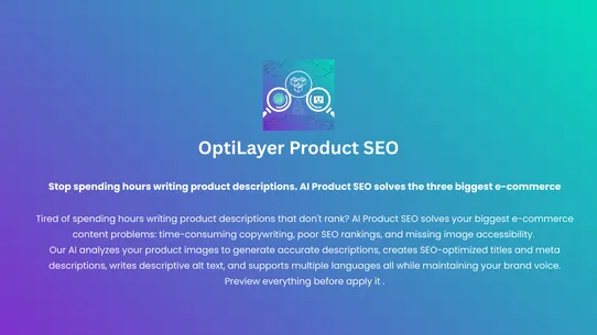 OptiLayer Product SEO AI screenshot