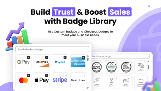 DB Trust Badges &amp; Icons screenshot