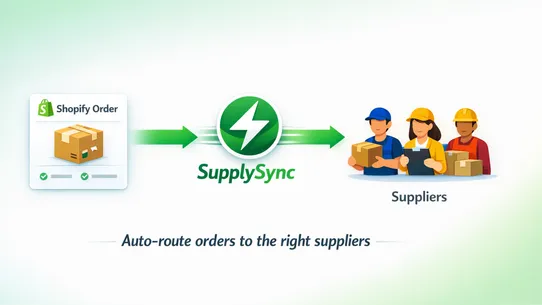 SupplySync Multivendor Orders screenshot
