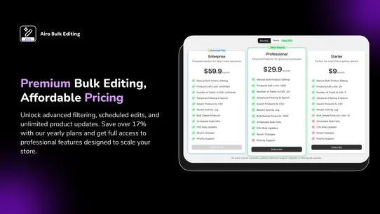 Airo Bulk Editor screenshot