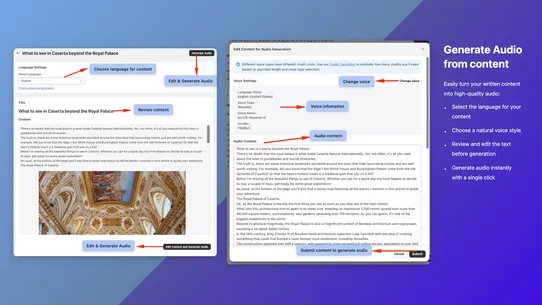 Voiceify: Text To Speech screenshot