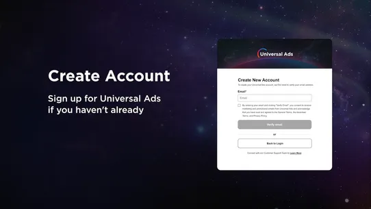 Universal Ads screenshot