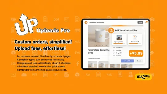 UploadsPro screenshot