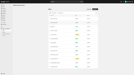 Velion Upsell &amp; Bundle screenshot